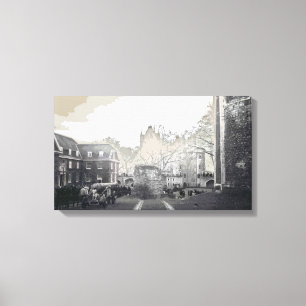 Tower van London Black and White Canvas Afdruk