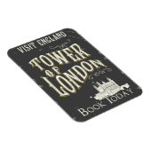 Tower van london England vintage poster Magneet (Rechterzijde)