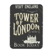 Tower van london England vintage poster Magneet (Verticaal)