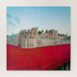 Tower van London November Poppies Legpuzzel