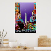 Tower van New York Poster (Keuken)