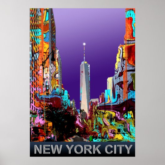 Tower van New York Poster (Voorkant)
