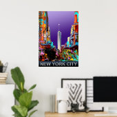 Tower van New York Poster (Thuiskantoor)