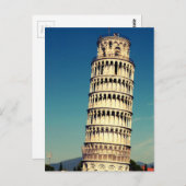 Tower van Pisa Briefkaart (Voorkant / Achterkant)