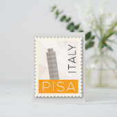 Tower van Pisa Briefkaart (Staand voorkant)