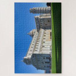 Tower van Pisa en Dome italiaanse attracties Legpuzzel