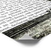 Tower van Pisa en Red Hot Air-ballonnen Poster (Hoek)