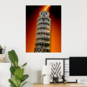 Tower van Pisa Energy Poster (Thuiskantoor)