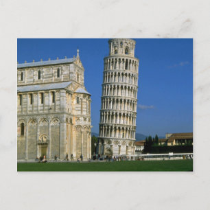 Tower van Pisa, Italië Briefkaart