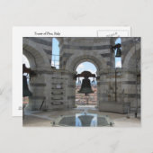Tower van Pisa, Italië Briefkaart (Voorkant / Achterkant)