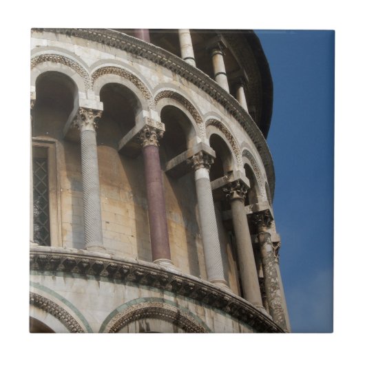 Tower van Pisa, Italië Tegeltje (Voorkant)