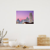 Tower van Pisa Poster (Keuken)