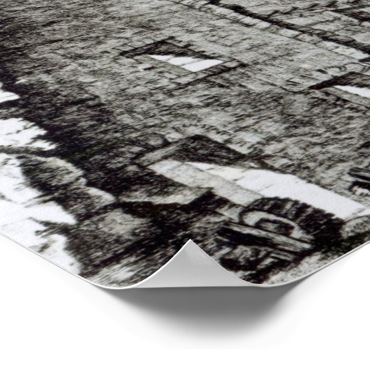 Tower van San Roque, Lissabon Poster (Hoek)