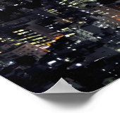 Tower van Tokio bij nacht : Poster (Hoek)