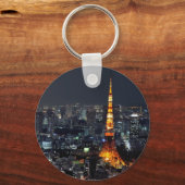 Tower van Tokio bij nacht : Sleutelhanger (Voorkant)