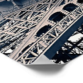 Tower voor het verlagen van Eiffel Poster (Hoek)