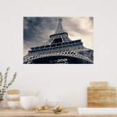 Tower voor het verlagen van Eiffel Poster (Keuken)