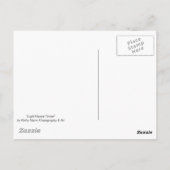 Tower voor lichthuis briefkaart (Achterkant)