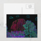 Tower voor Neon Glow Devils Briefkaart (Voorkant / Achterkant)