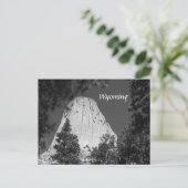 Tower voor zwarte en witte duivels briefkaart (Staand voorkant)