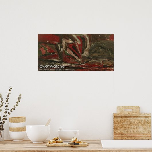 TOWER WAT POSTER (Keuken)