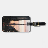 Tower - zondzonnettoren van Tokio 東 ワ ー 日 京 タ の Bagagelabel (Voorkant horizontaal)