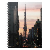 Tower - zondzonnettoren van Tokio 東 ワ ー 日 京 タ の Notitieboek (Voorkant)