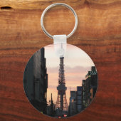 Tower - zondzonnettoren van Tokio 東 ワ ー 日 京 タ の Sleutelhanger (Voorkant)