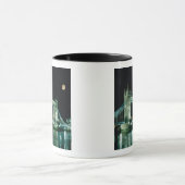 Towerbrug bij Night, Londen, Engeland Mok (Midden)