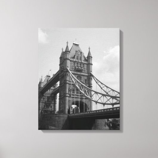 Towerbrug Canvas Afdruk (Voorkant)