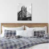 Towerbrug Canvas Afdruk (Insitu (Slaapkamer))