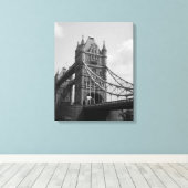 Towerbrug Canvas Afdruk (Insitu (Houten vloer))