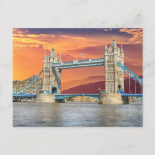 Towerbrug Cityscape Briefkaart
