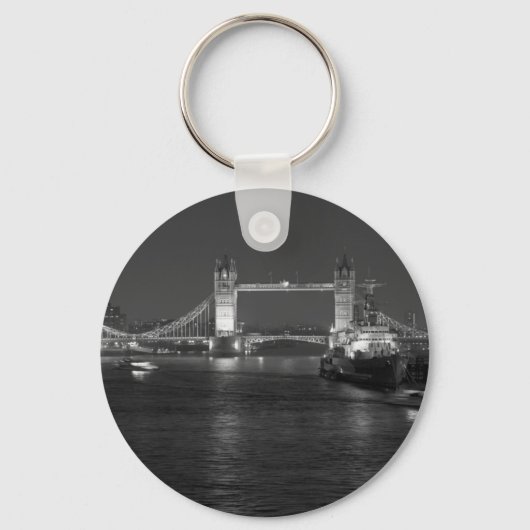 Towerbrug en HMS Belfast Sleutelhanger (Voorkant)