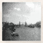 towerbrug glazen onderzetter (Voorkant)