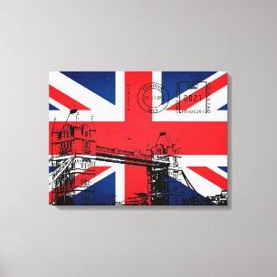 Towerbrug in Londen Canvas Afdruk