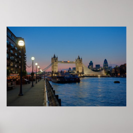 Towerbrug in Londen, Engeland Poster (Voorkant)