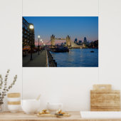 Towerbrug in Londen, Engeland Poster (Keuken)