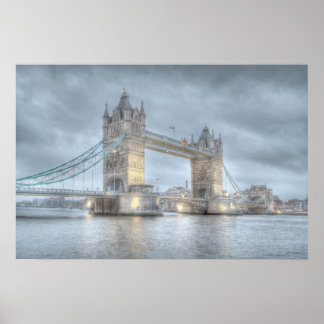 Towerbrug in Londen Poster