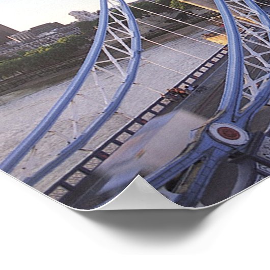Towerbrug in Londen Poster (Hoek)