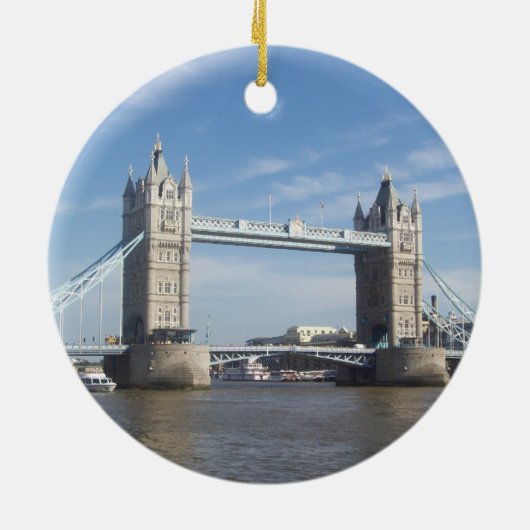 Towerbrug Keramisch Ornament (Achterkant)