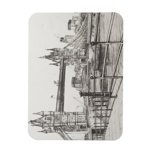 Towerbrug Londen 2006 Magneet (Verticaal)