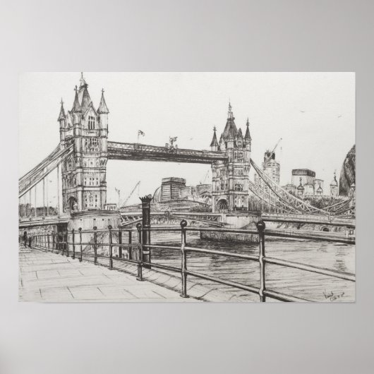 Towerbrug Londen 2006 Poster (Voorkant)