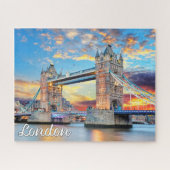 Towerbrug | Londen, Engeland Legpuzzel (Horizontaal)