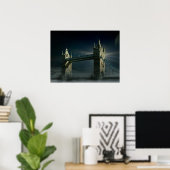 Towerbrug, londen poster (Thuiskantoor)