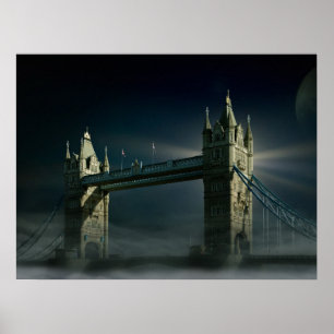 Towerbrug, londen poster
