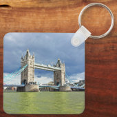 Towerbrug, Londense landfoto Sleutelhanger (Achterkant)