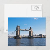 Towerbrug over de rivier de Theems Briefkaart (Voorkant / Achterkant)