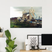 Towerbrug Poster (Thuiskantoor)