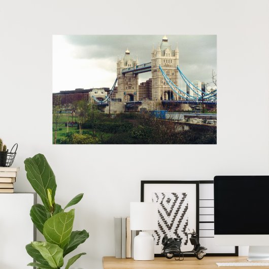 Towerbrug Poster (Thuiskantoor)